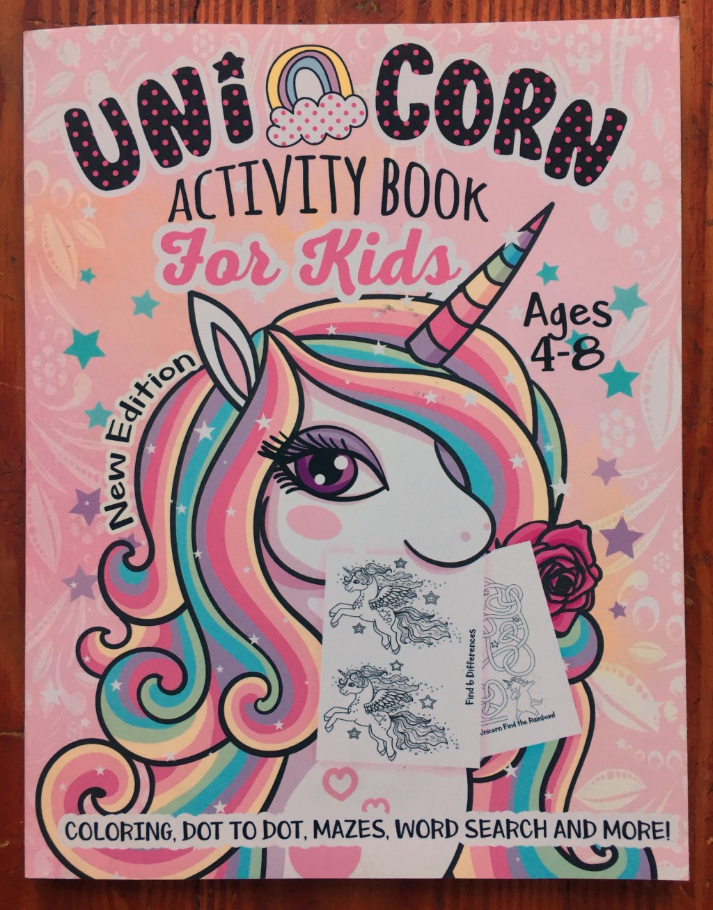 Unicorn Activity Book 
