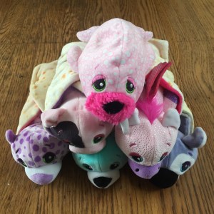pyramid of Cutetitoes stuffed animals