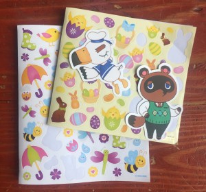 Spring stickers Easter and Animal Crossing stickers Tom Nook