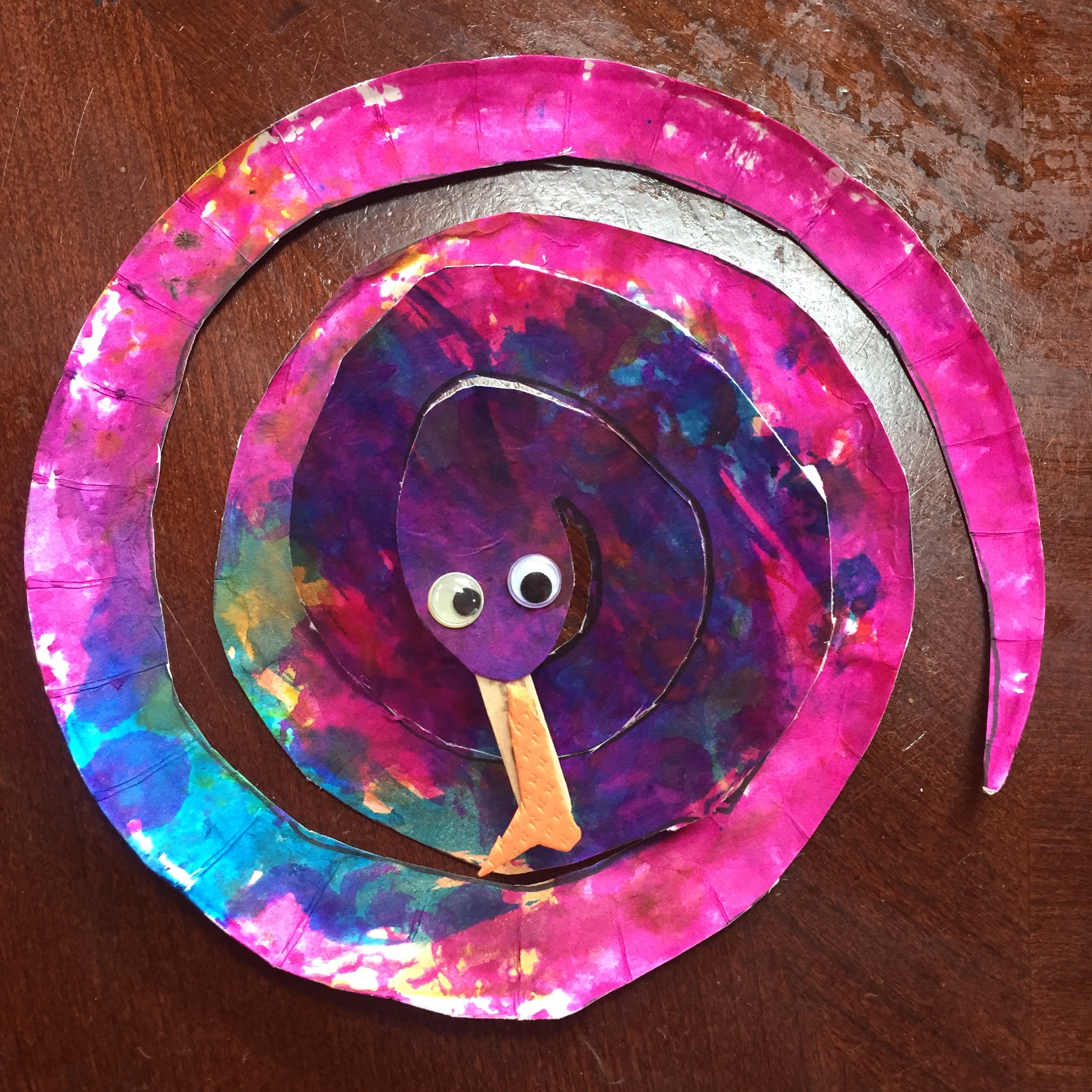 Snake Paper Plate Craft Practically Apparent