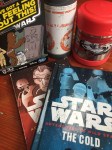 Star Wars Thermos insulated kids water bottle food jar container Adventures in Space books I've Got a Bad Feeling About This card game