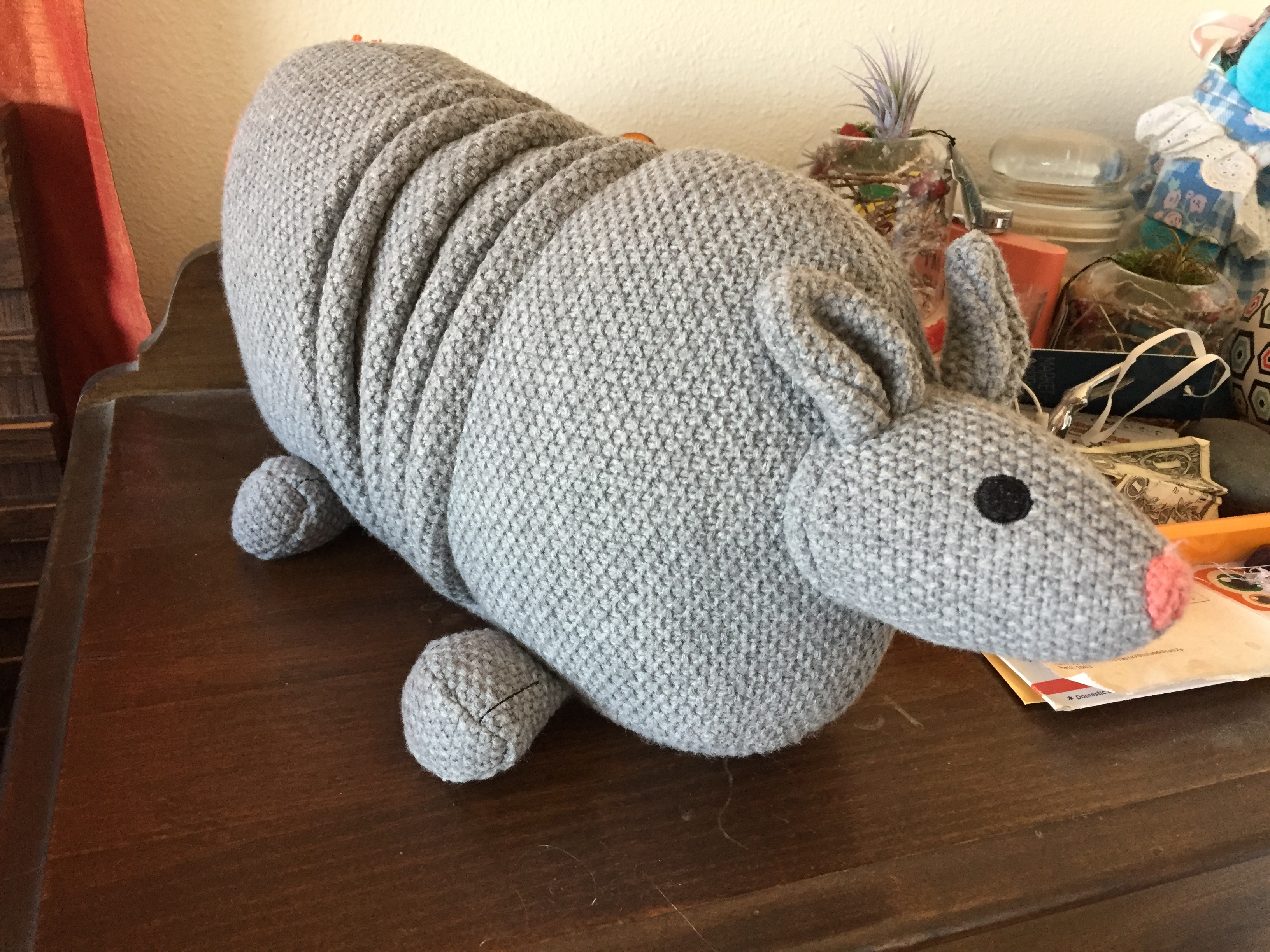 Christian Robinson Collection for Target Stuffed Armadillo pillow