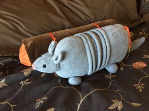 Armadillo pillow