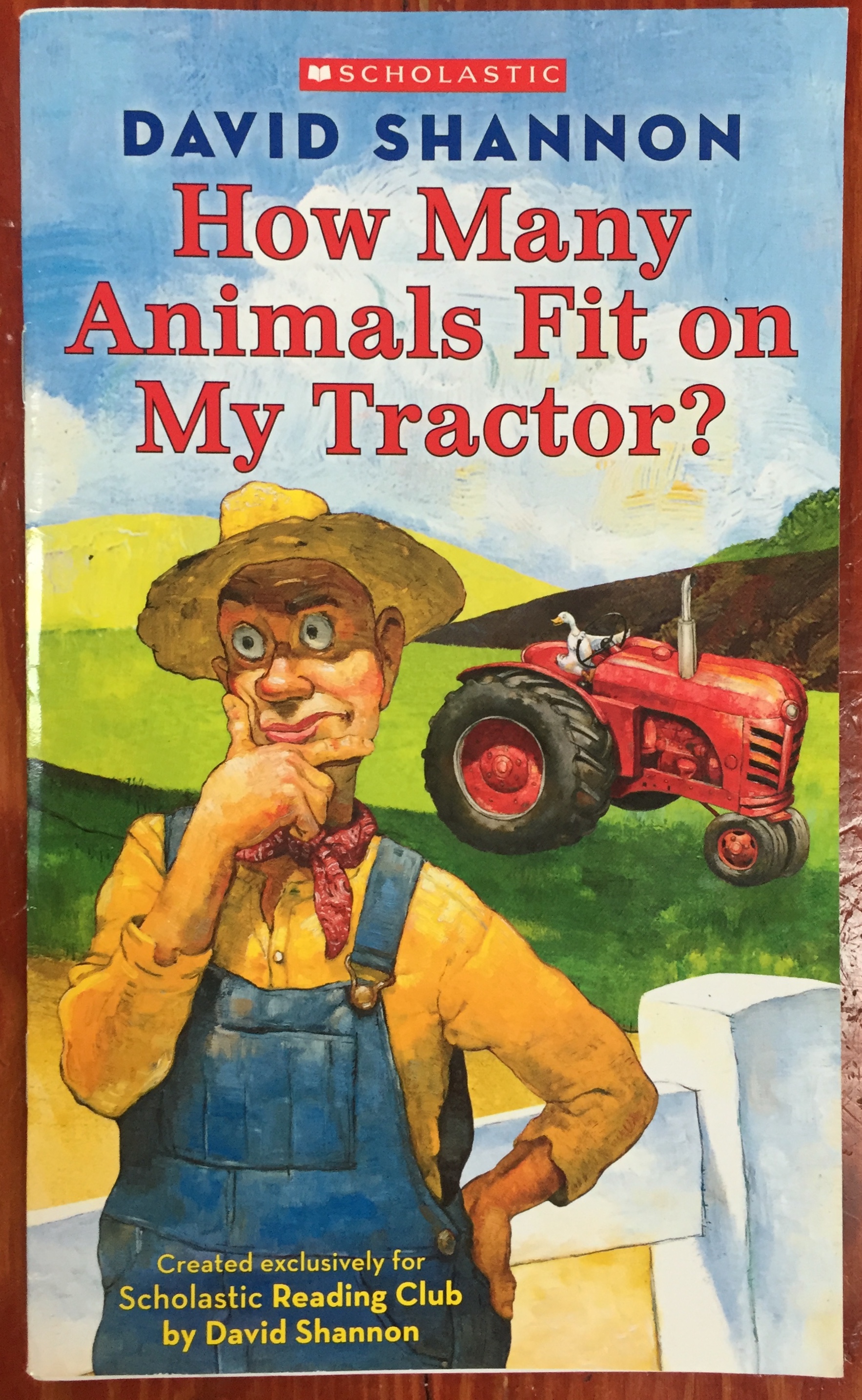 How Many Animals Fit on My Tractor? picture book by David Shannon