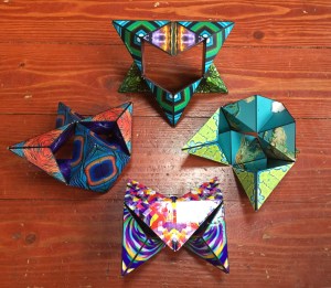 Shashibo Cubes four different patterns in four different shapes