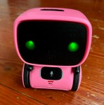 Smart talking robot interactive toy for kids in pink