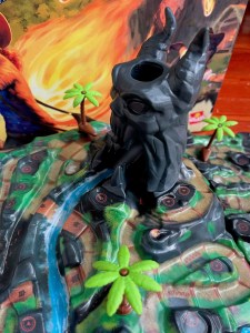 Fireball Island Race to Adventure Game Vul-Kar marble run