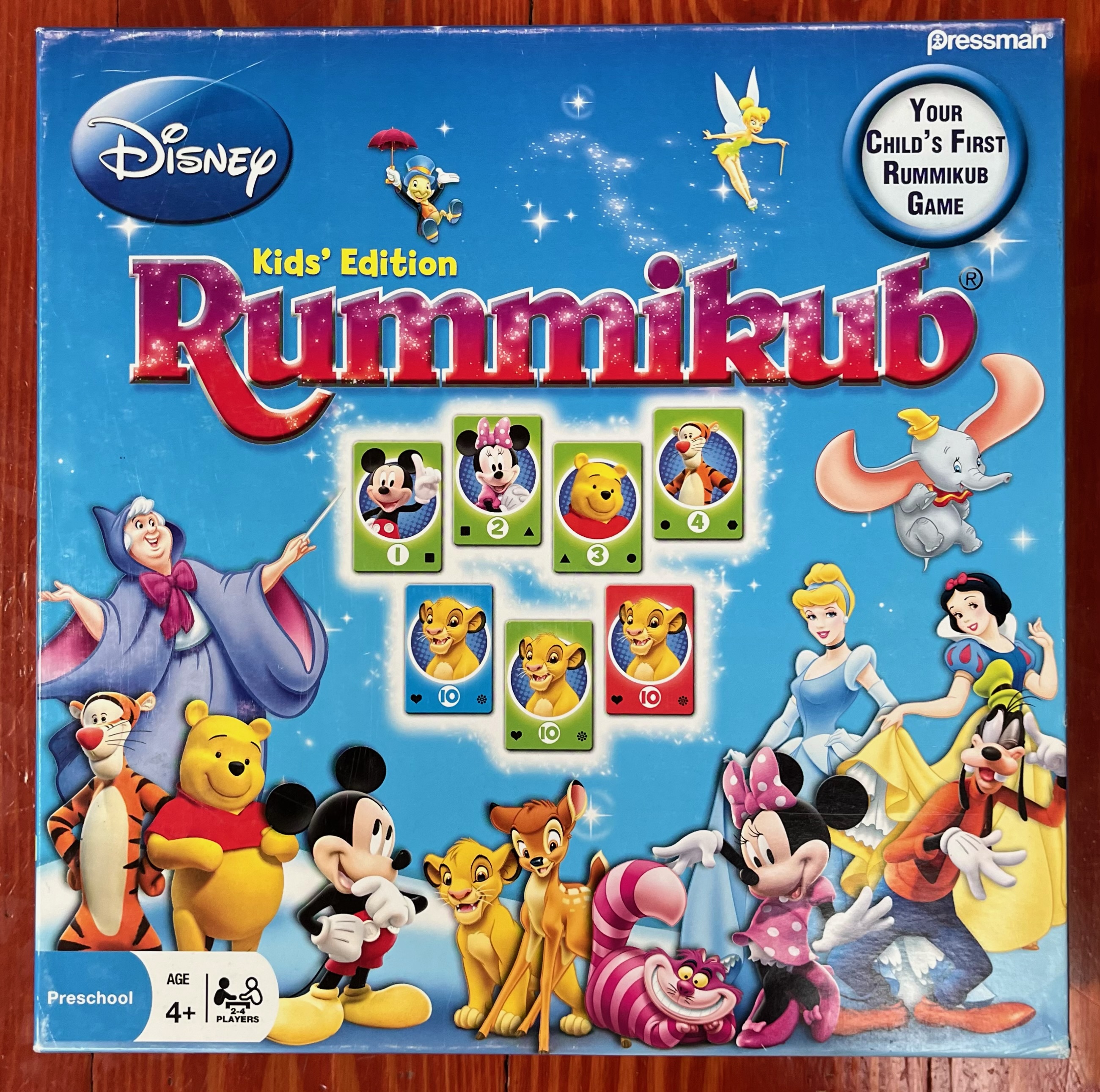 Rummikub game kids' edition Disney version