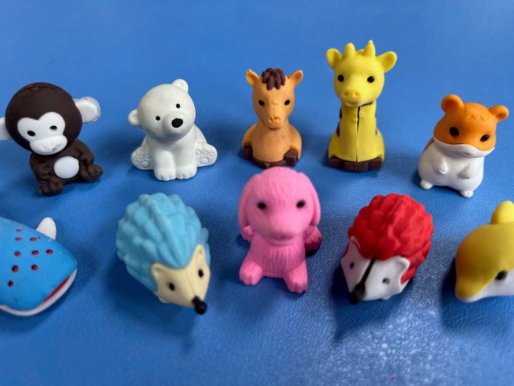 Animal Erasers