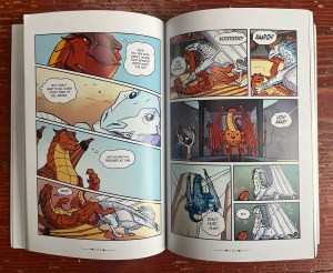 Wings of Fire graphic novel The Dragonet Prophecy by