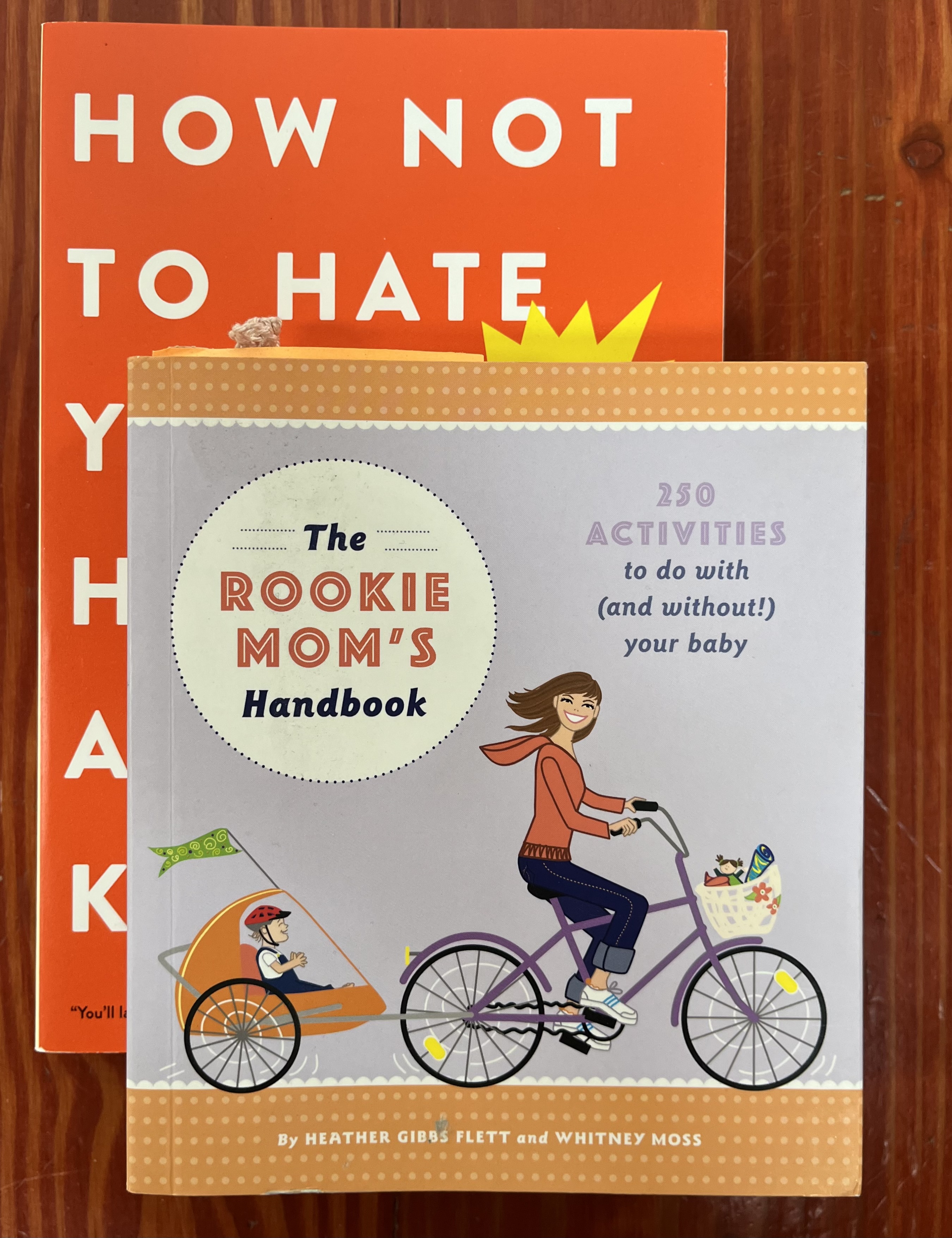 How Not to Hate Your Husband After Kids book and The Rookies Mom's Handbook