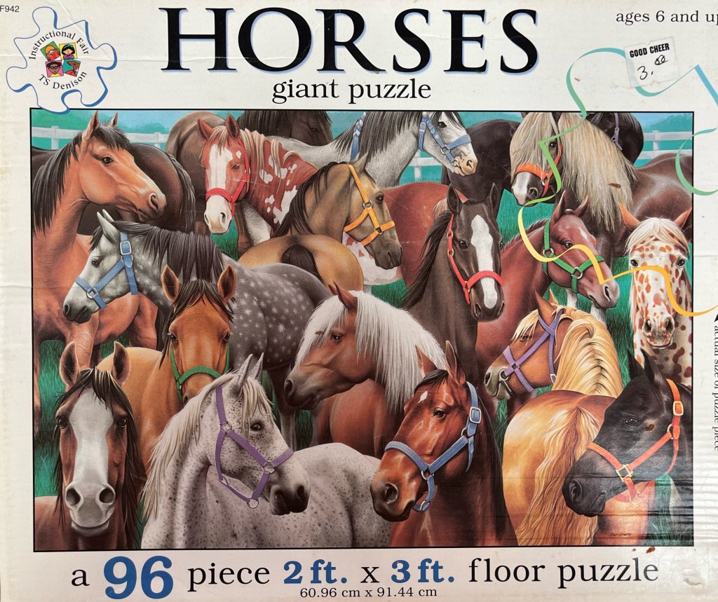 Horse Floor Puzzle