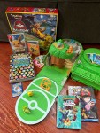 Pokemon Presents for Kids Battle Academy Box Official Handbook Let's Go Eevee! Nintendo Switch Game backpack playset with figurines and cards