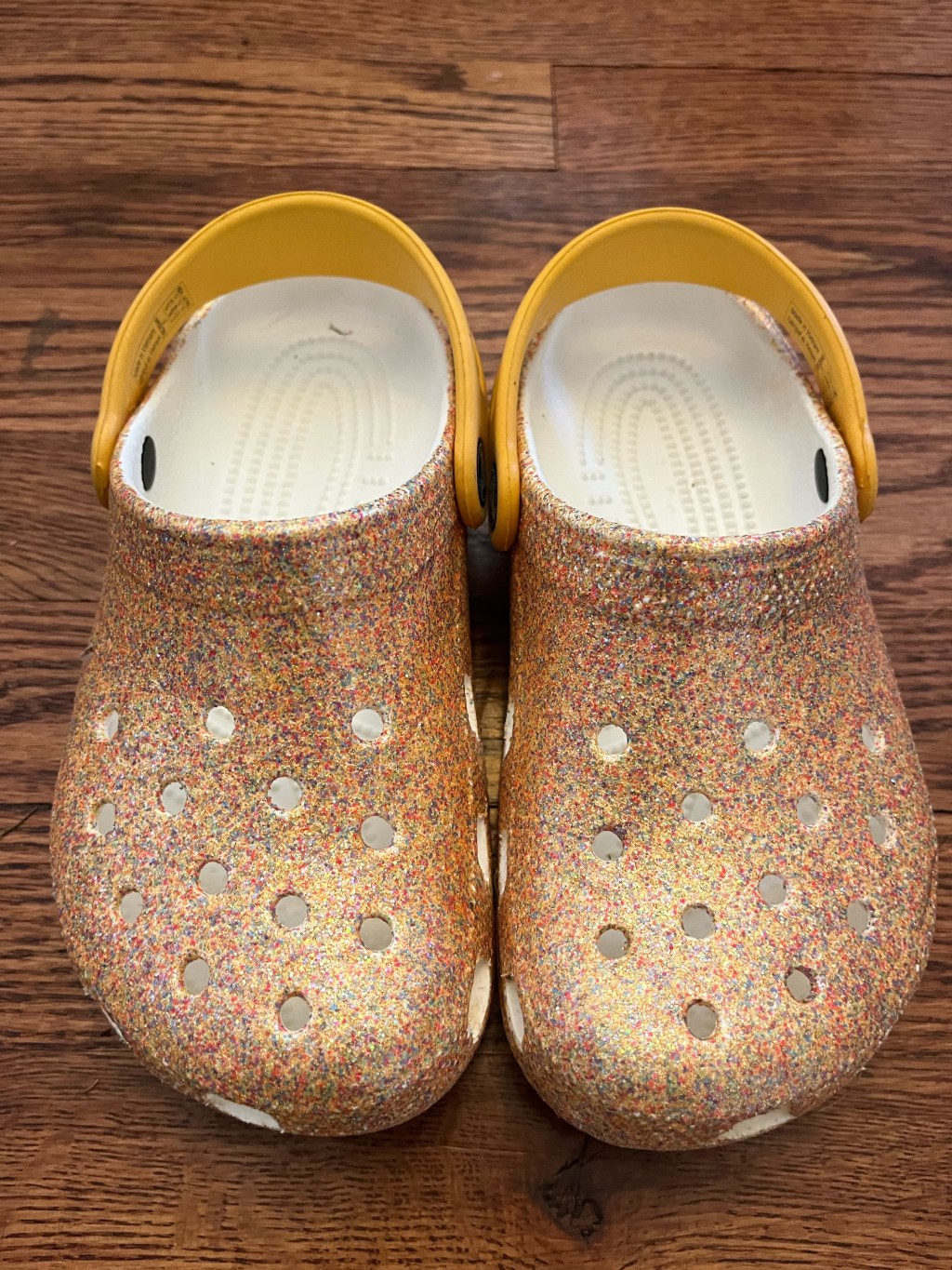 Glitter Crocs