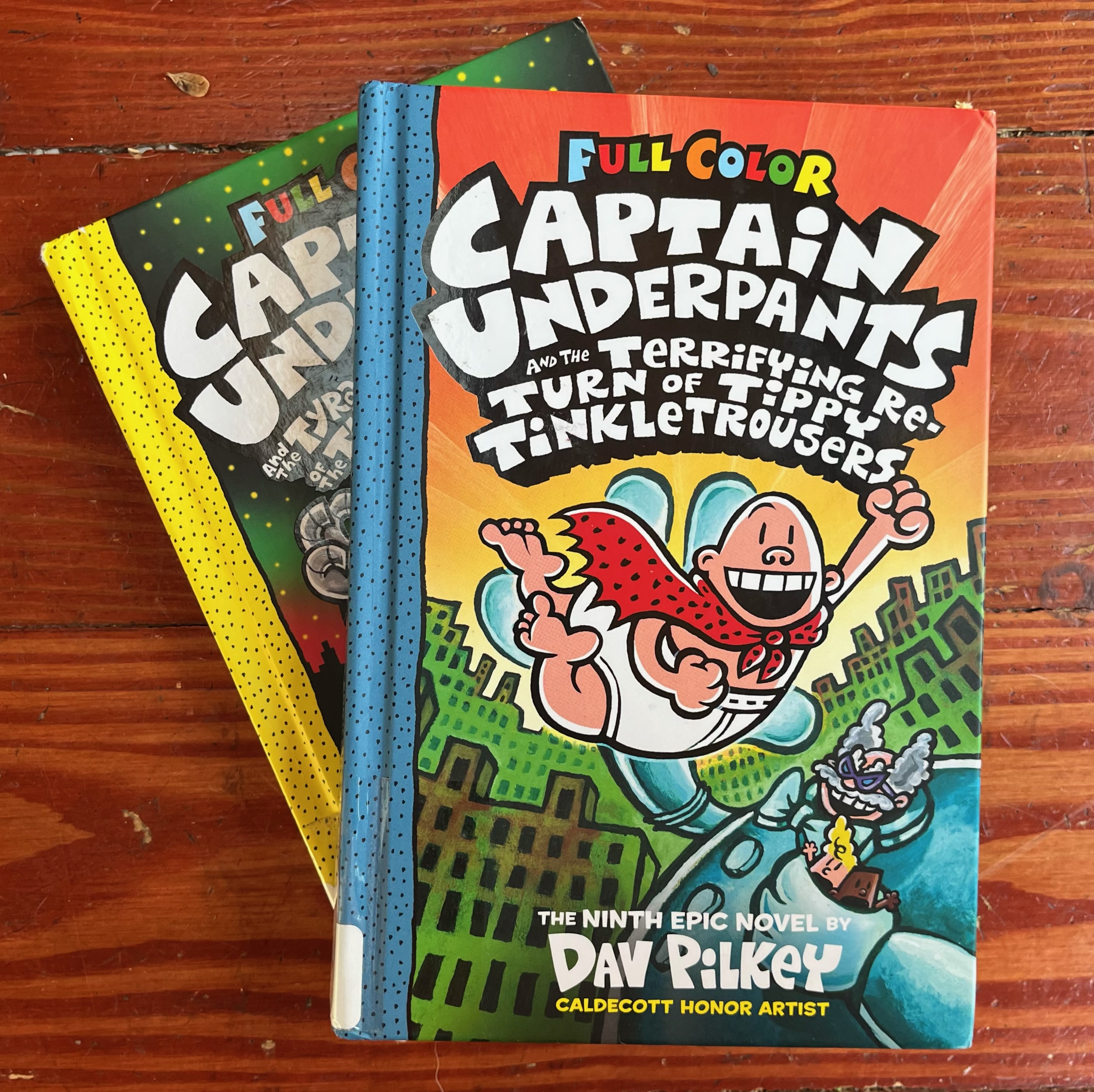 Captain Underpants Full Color Books - Practically Apparent