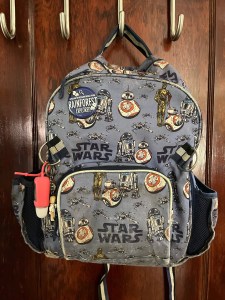 Pottery Barn Kids Star Wars backpack