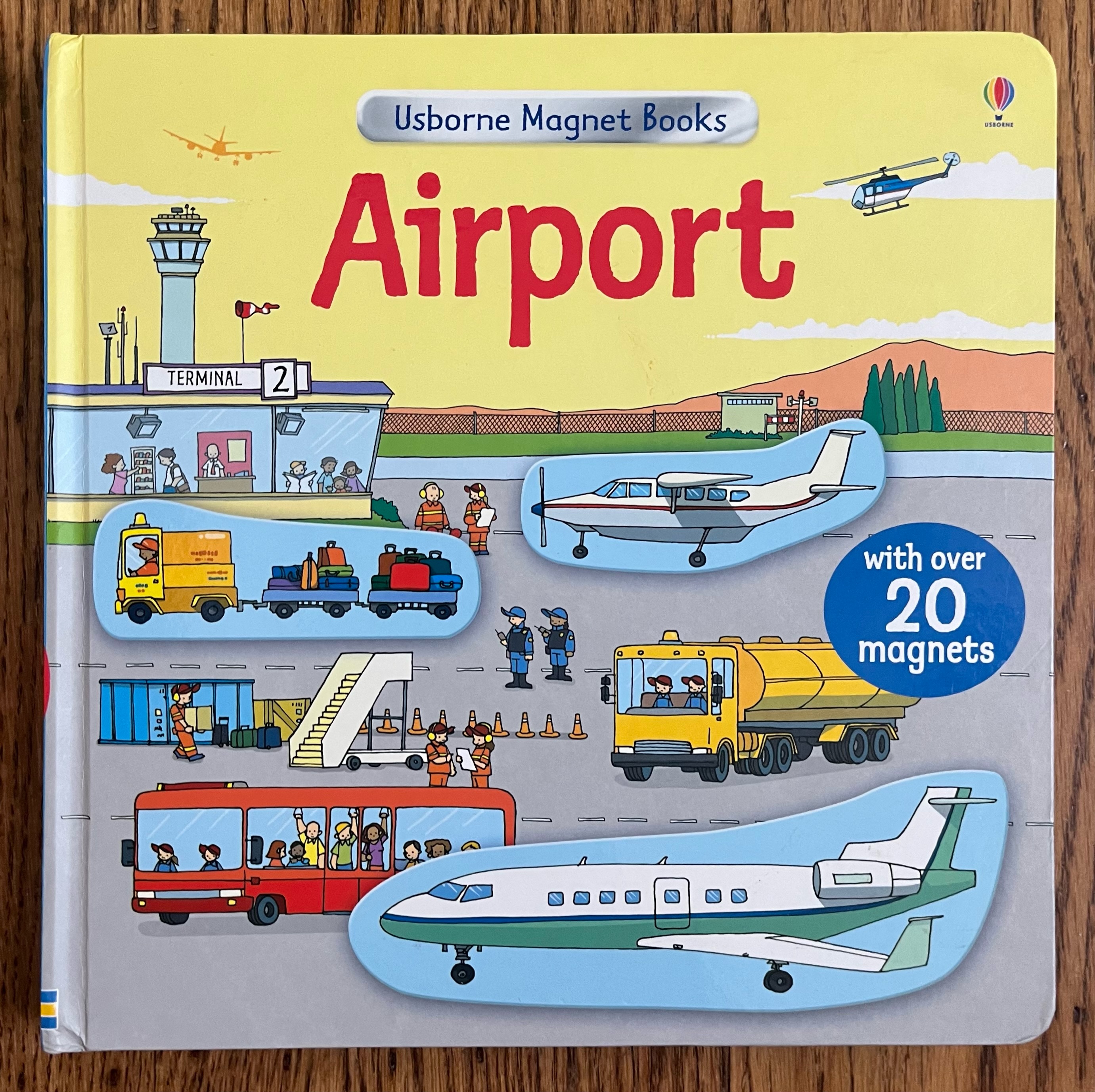 Usborne Magnet Books Airport front cover