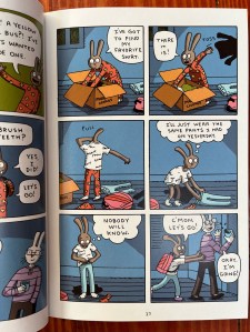 Page from Mr. Wolf's Class graphic novel
