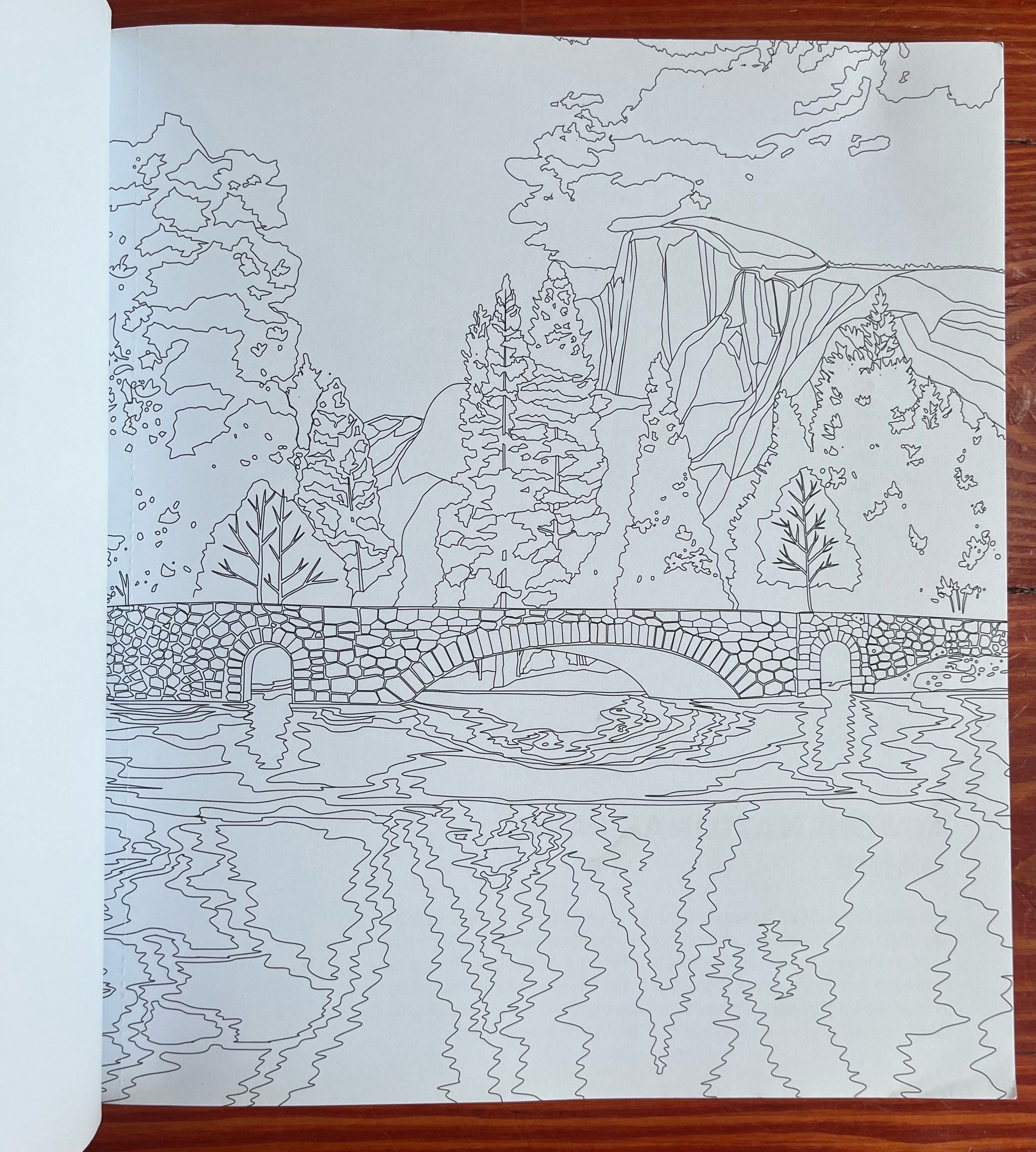 Ultimate Coloring National Parks page blank