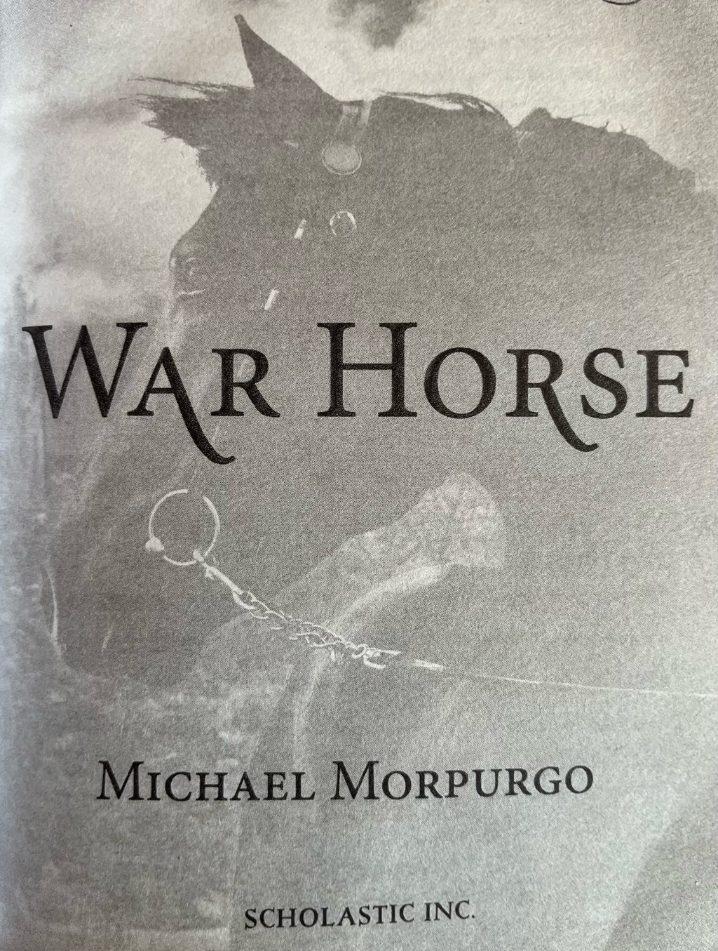 War Horse Book