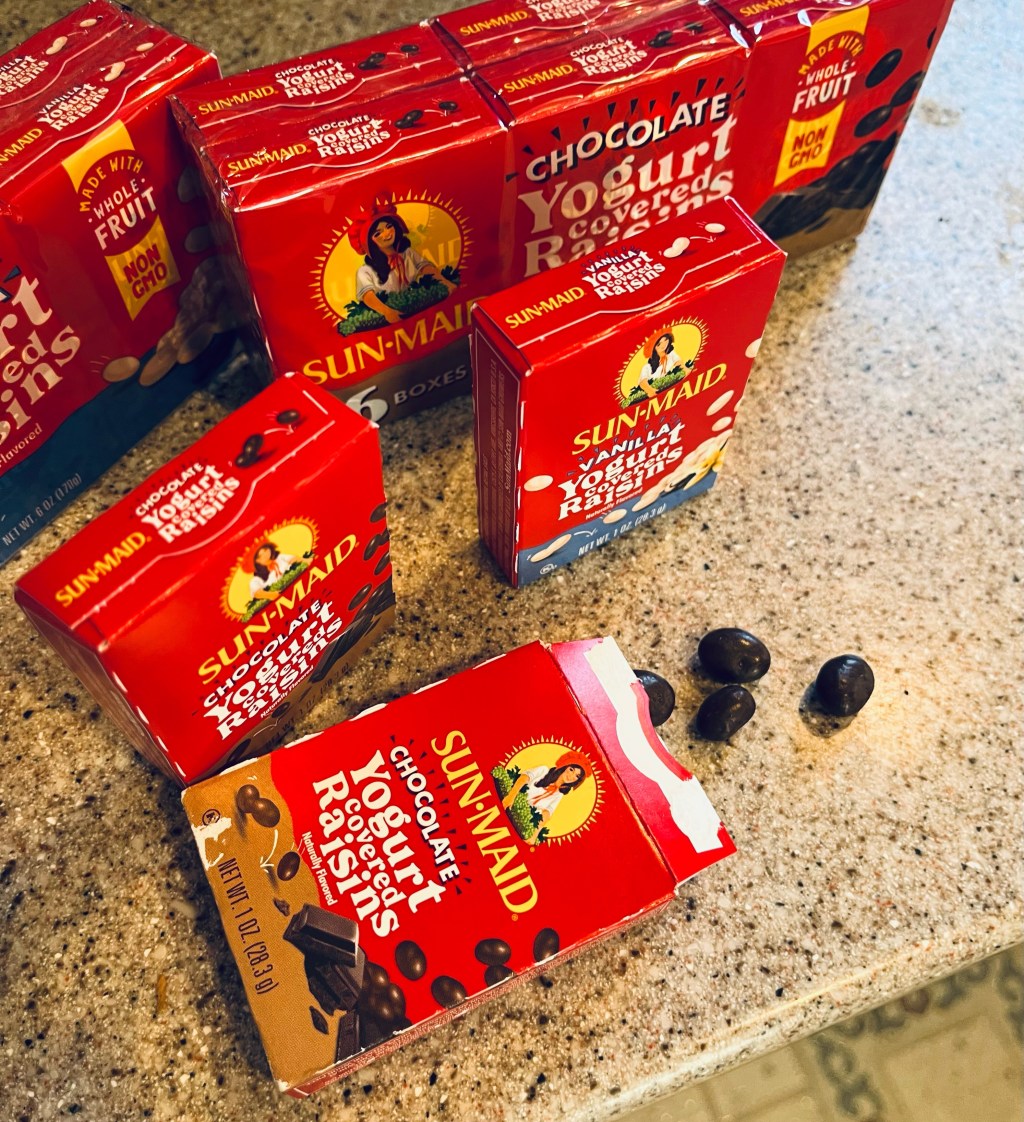 Yogurt Covered Raisins