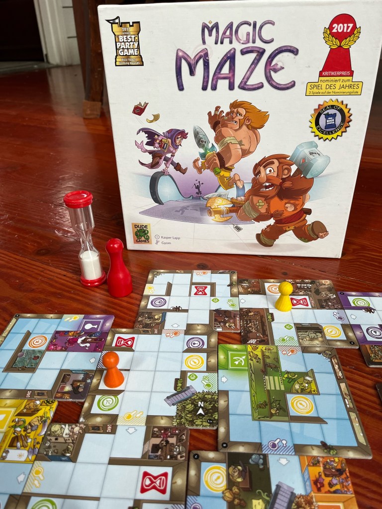 Magic Maze cooperative board game