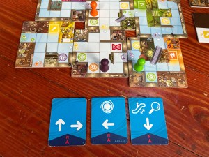 Magic Maze action cards