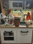 IKEA Duktig Play Kitchen Transdomed into Kids Garden Center Plant Area