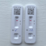 Covid rapid test negativ and positive result