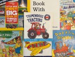 National Geographic Little Kids First Big Book of Things That Go, The Book With No Pictures, The Berenstain Bears All Aboard, The Berenstain Bear Don't Pollute, Amazing