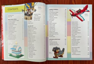 The LEGO Ideas Book table of contents