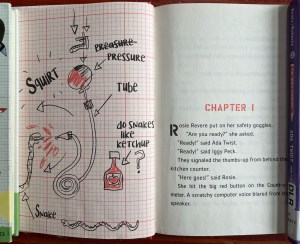 Chapter 1 from Rosie Revere and the Raucous Riveters chapter book for kids by Andrea Beaty