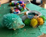 MindWare Crystal Hedgehog growing kit green