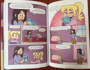 Pages from The Baby-Sitters Club Little Sister Karen's Worst Day by Katy Farina