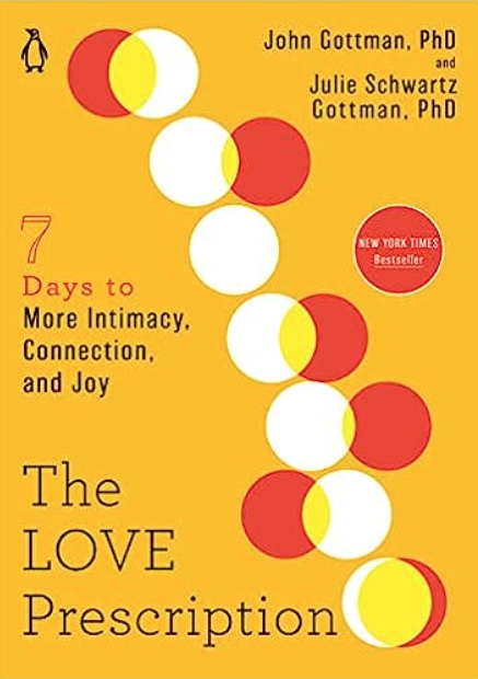 The Love Prescription book cover on Amazon by Dr. John and Julie