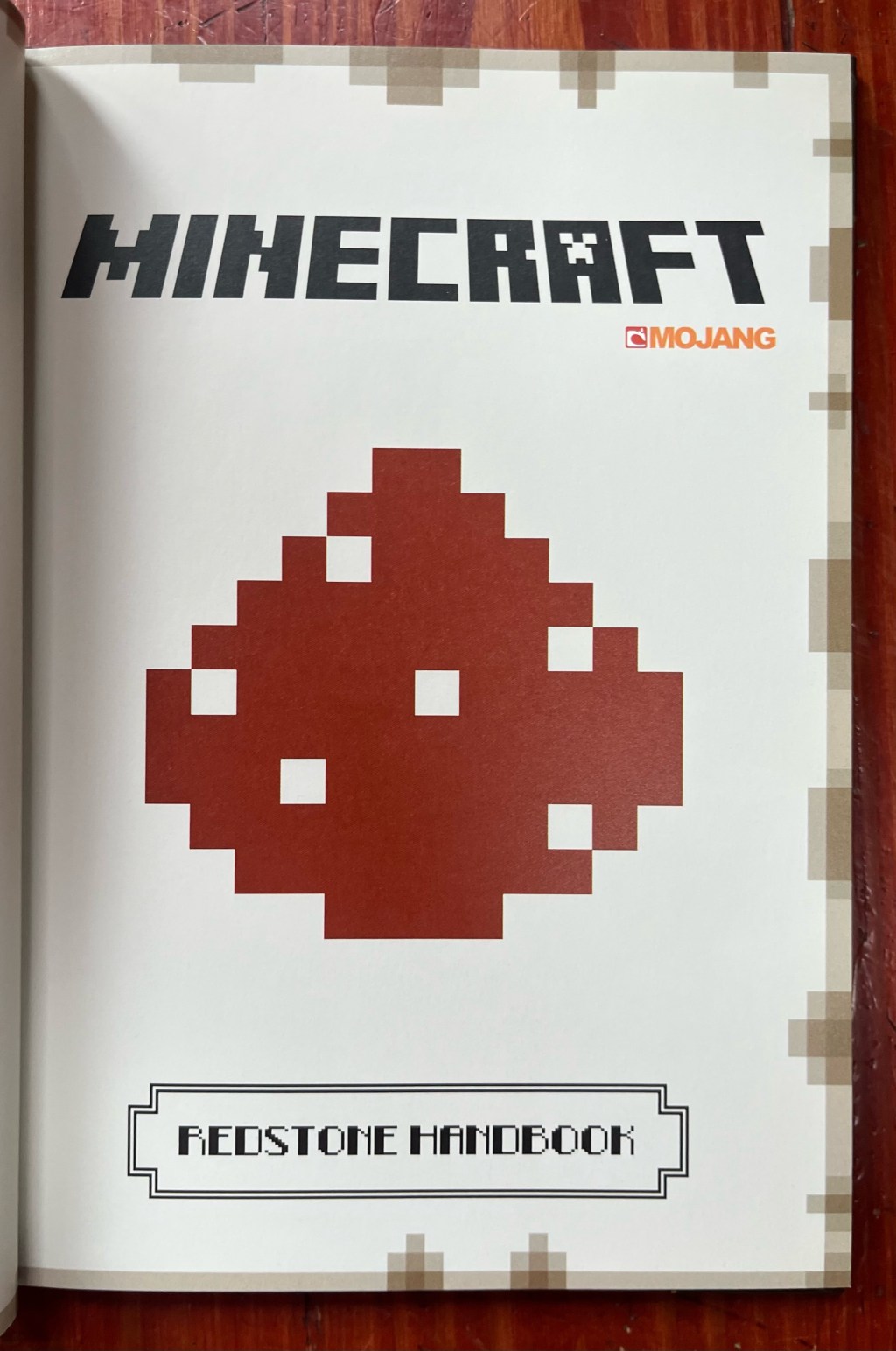 Minecraft Redstone Handbook for&nbsp;Kids