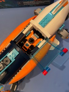 LEGO 60379 Deep sea submarine with underwater drone in cargo bay