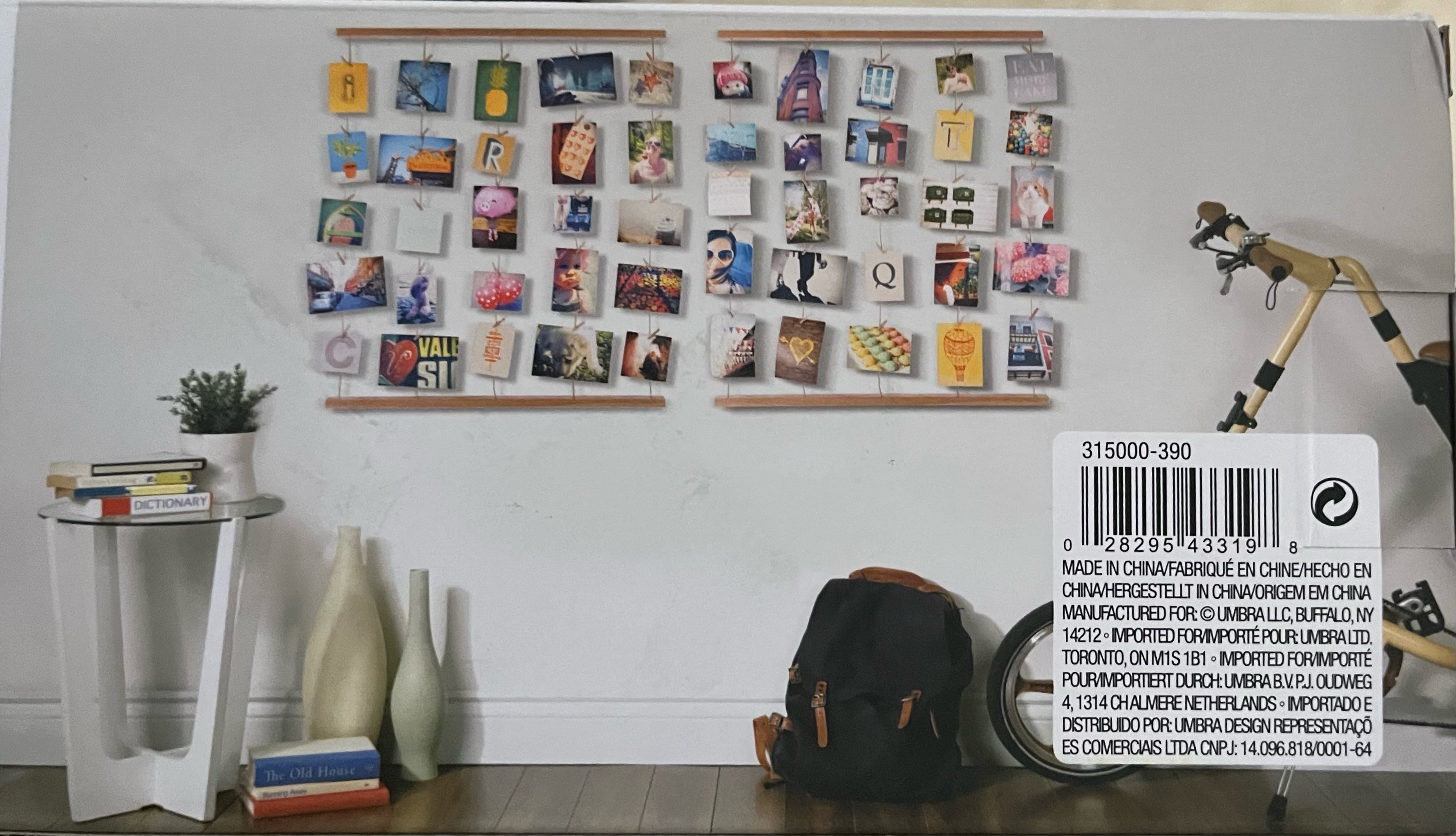 This simple display works in many ways.