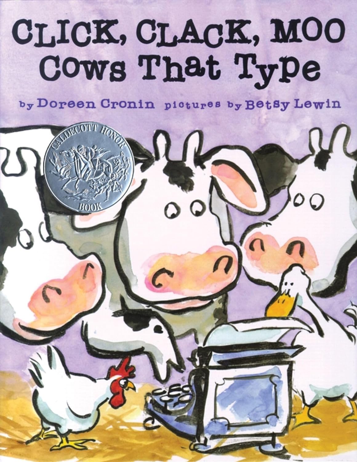 Find out what the cows want in this amusing farmyard tale. Click Clack Moo book on Amazon