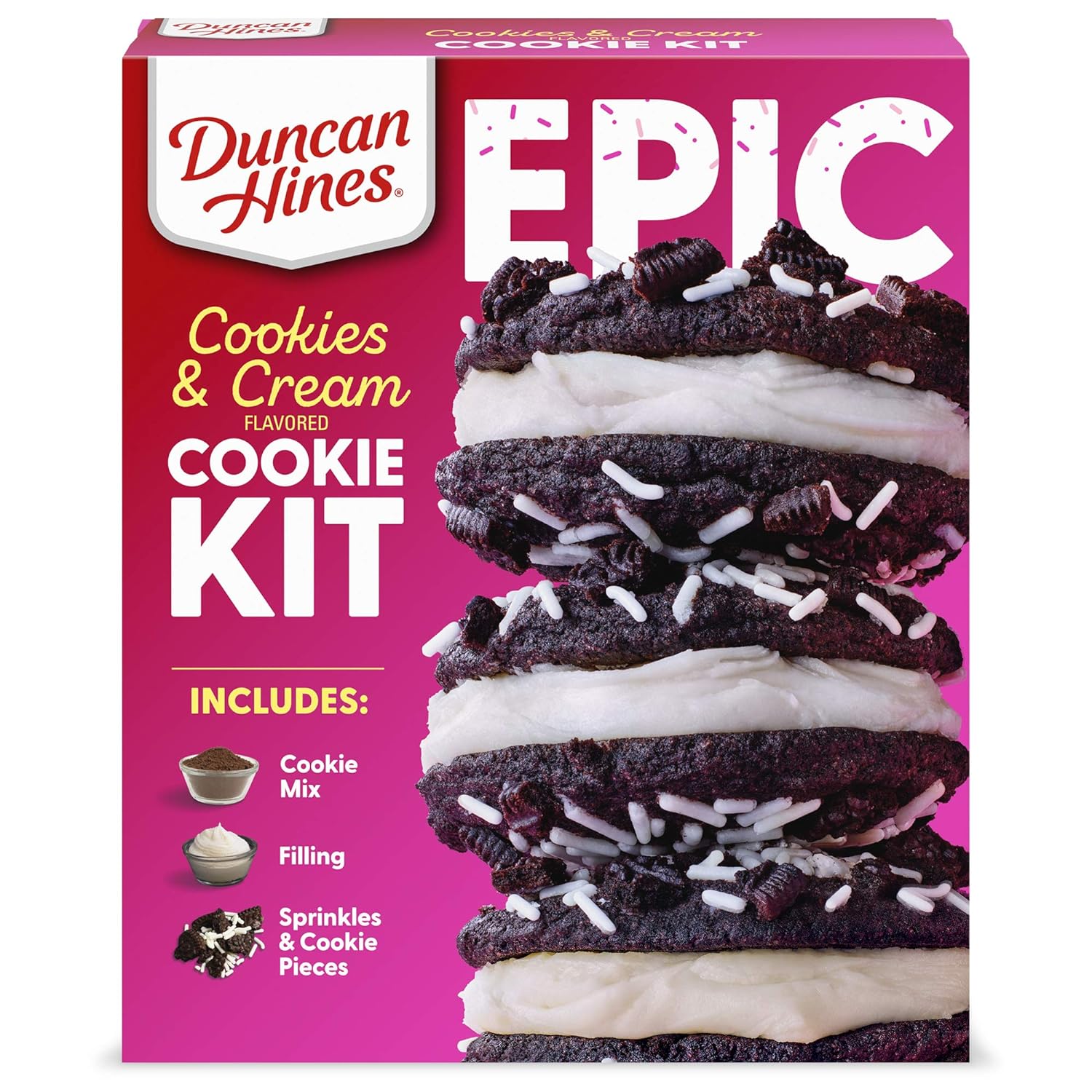 Duncan Hines Cookie Kit on Amazon