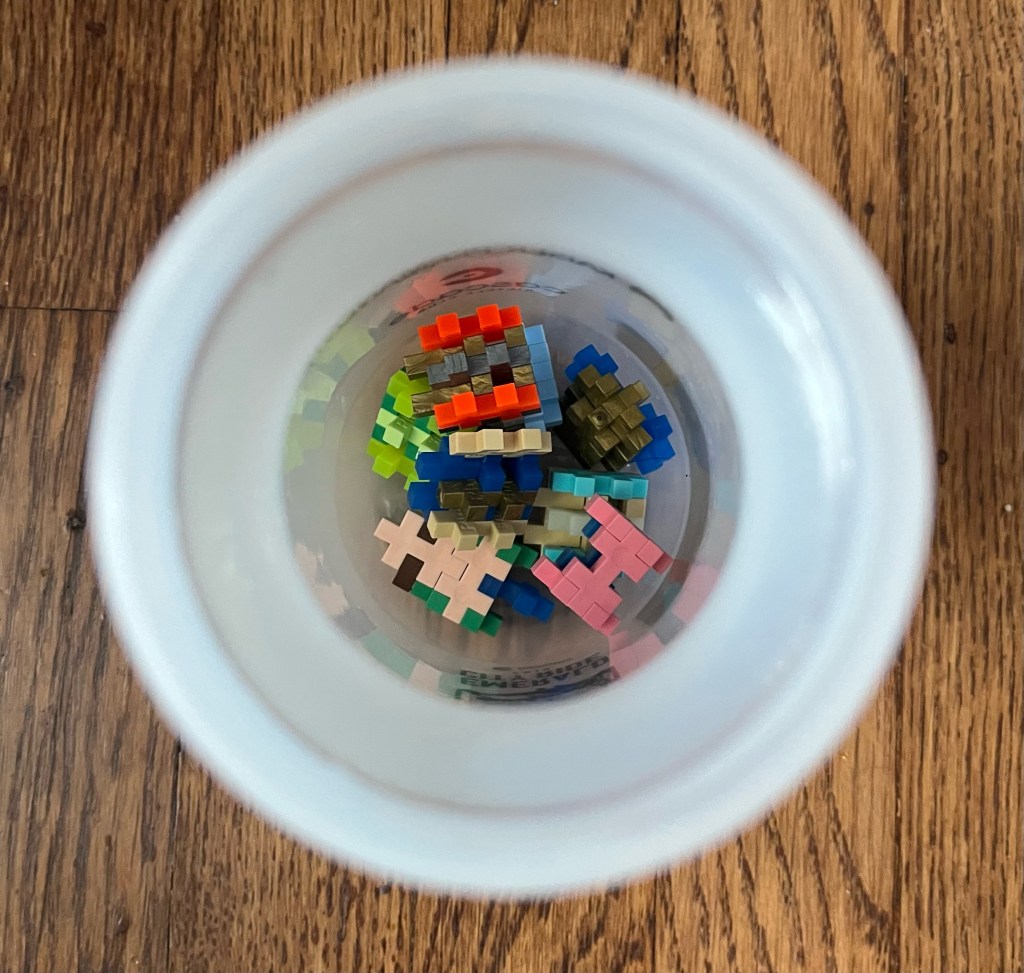 New Uses for Old Things: Water Bottle Toy Storage