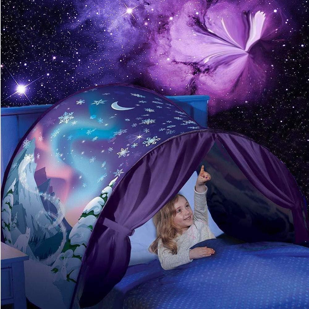 My son adores his Dream Tent. Dream Tent Winter Wonderland on Amazon