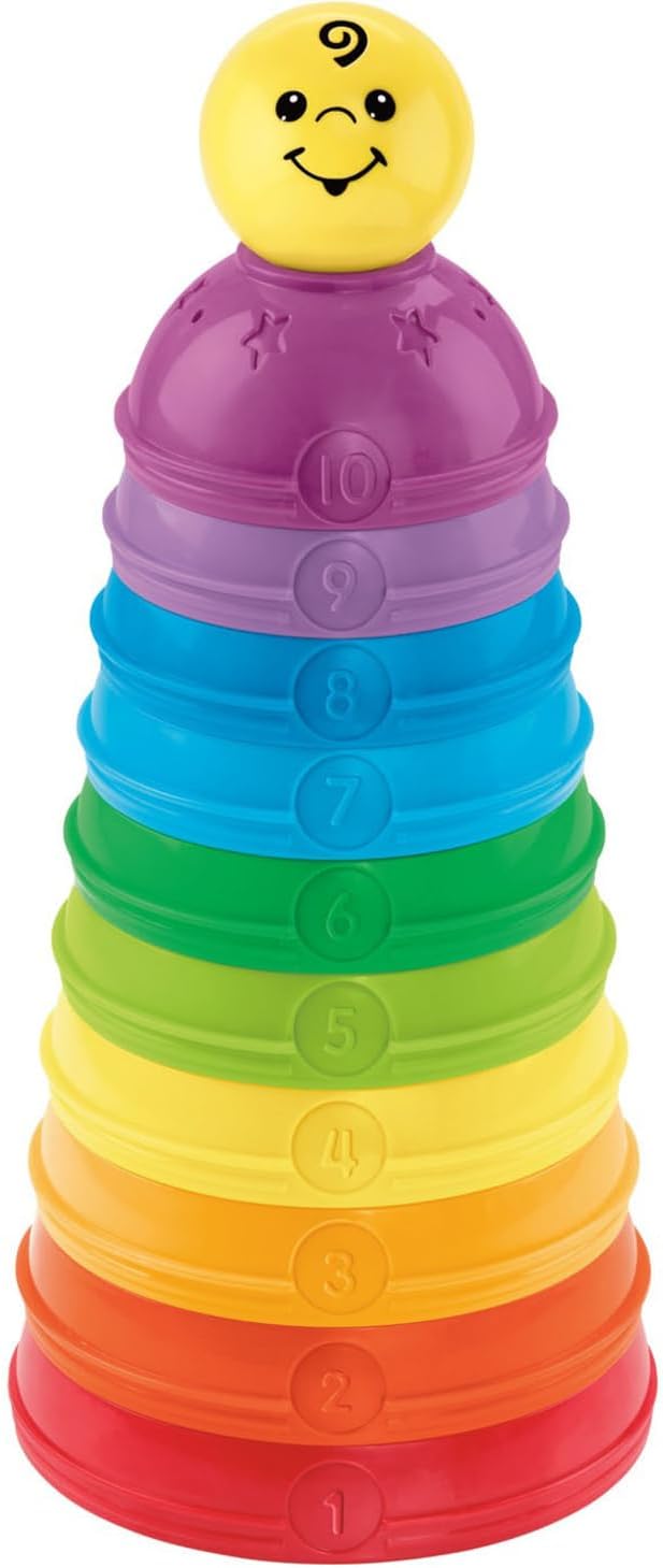 Fisher Price Brilliant Basics Stack and Roll Cups on Amazon