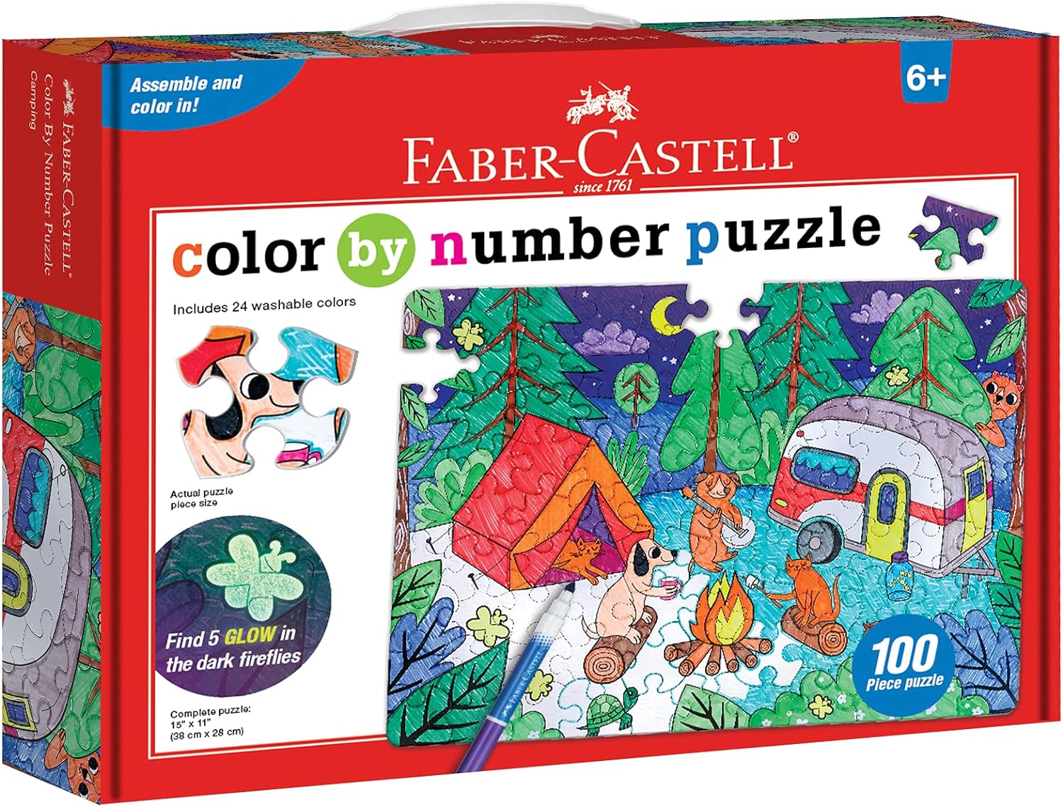 Faber Castell Color By Number Puzzle on Amazon