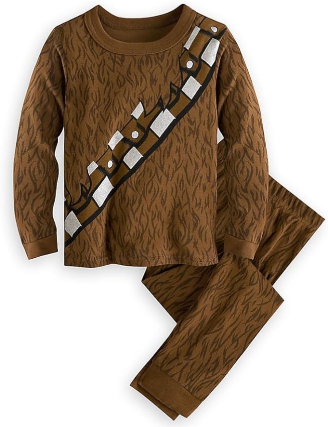 Star Wars Chewbacca Costume Pajamas for Kids image on Amazon