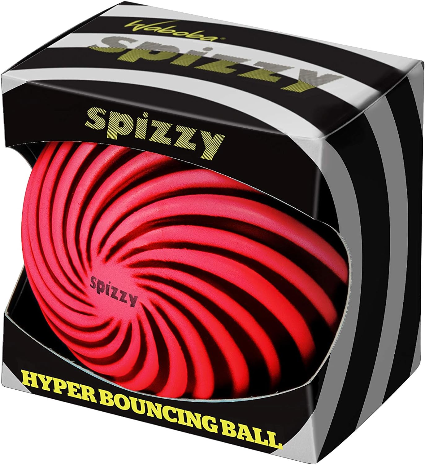 This bouncing ball holds up well to all sorts of play. Waboba Spizzy Ball image from Amazon