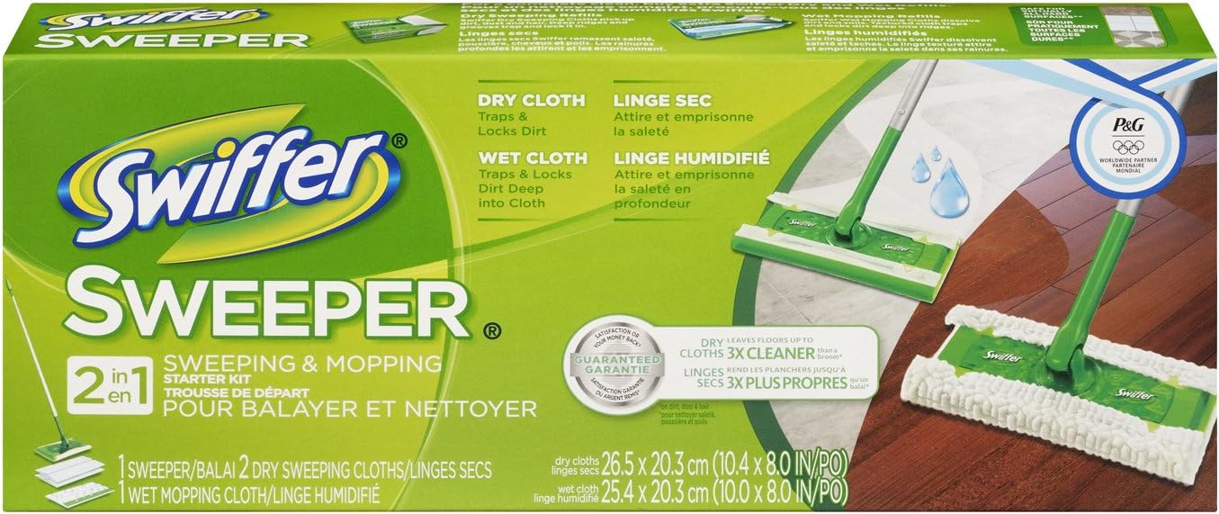 Swiffer Sweeper 2 in 1 Starter Kit image on Amazon