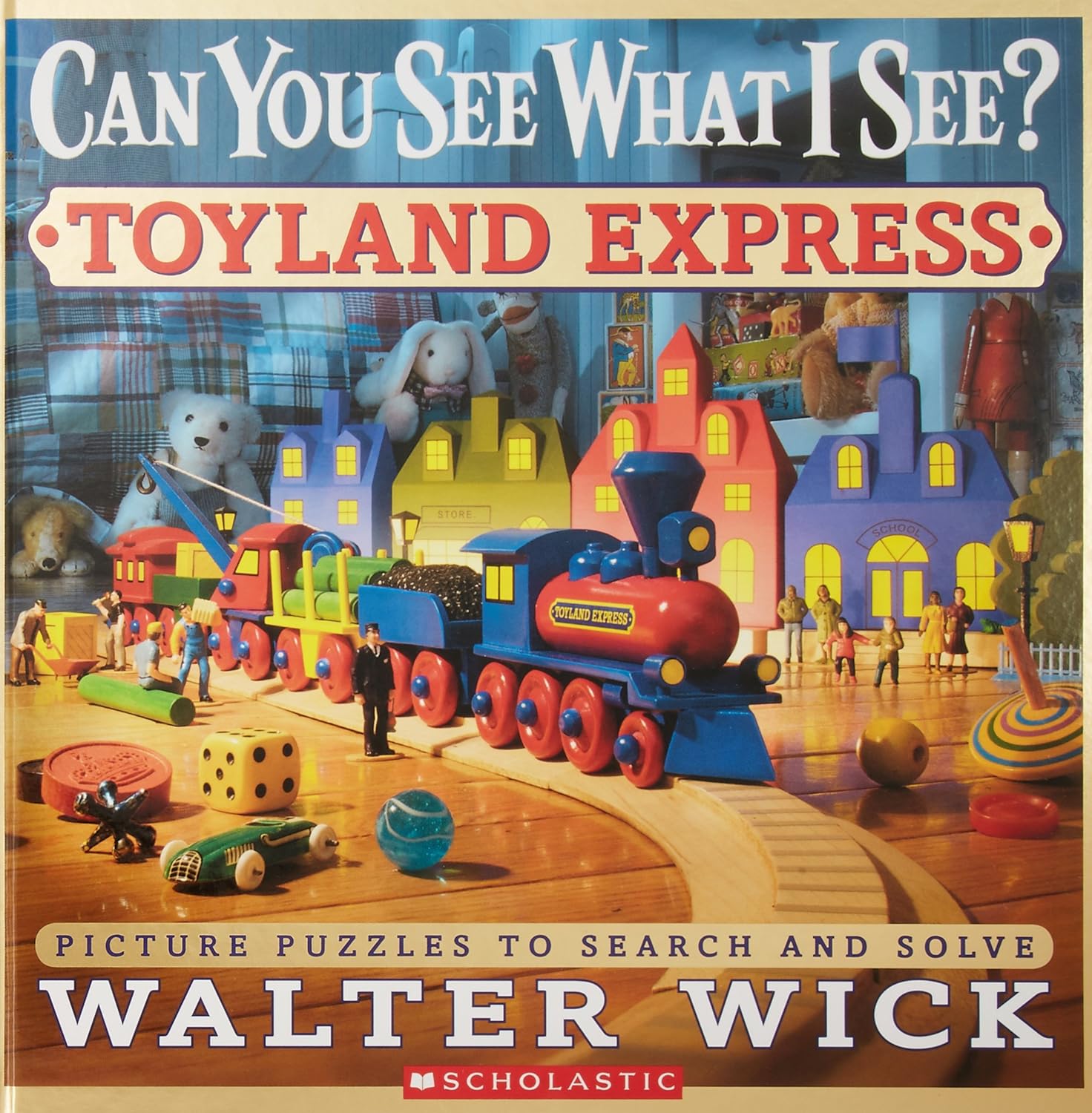 I have trouble finding some of the stuff in these books. Can You See What I See? Toyland Express book on Amazon