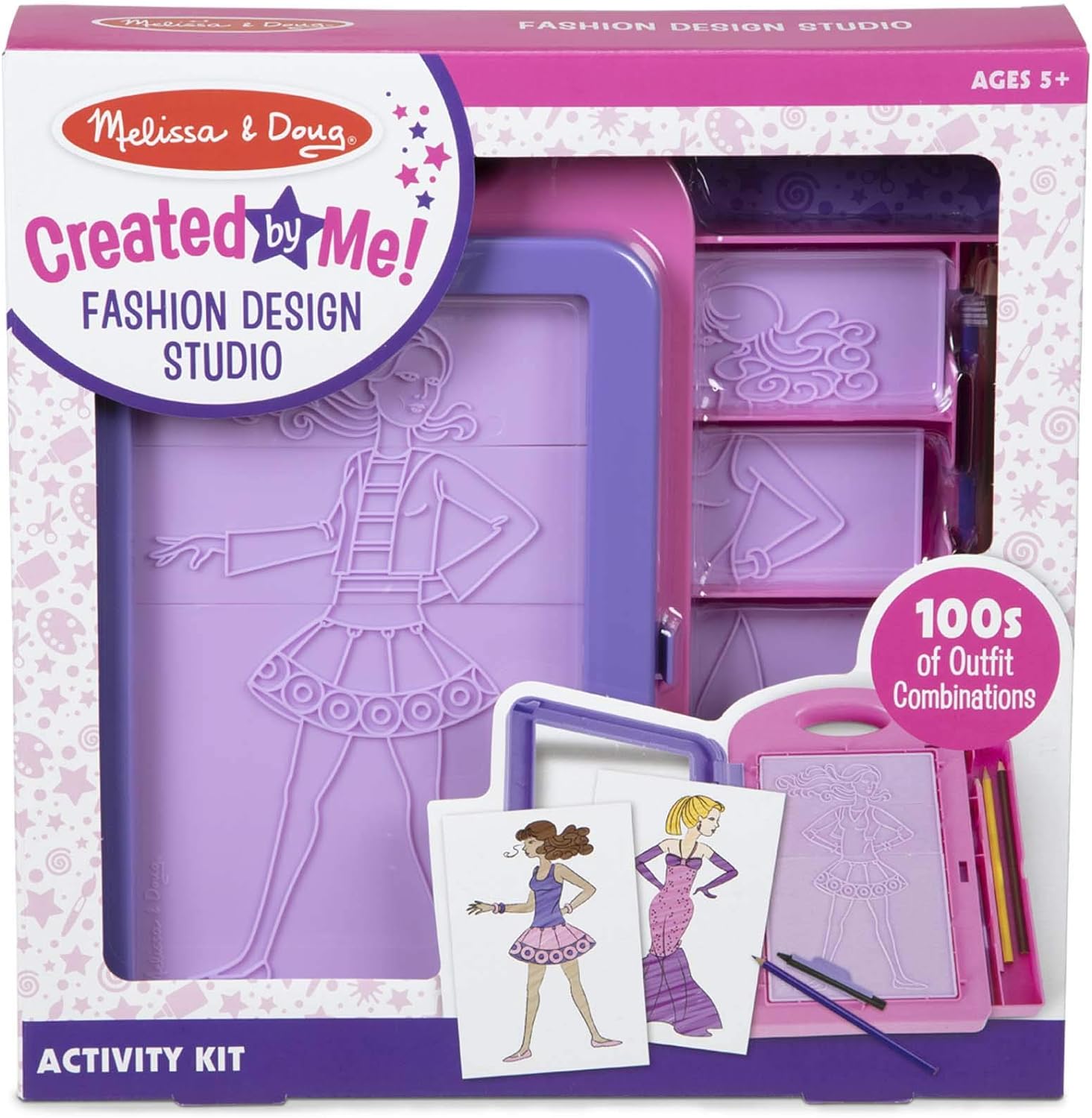 Fashion Design Studio Rubbing Art Kit image on Amazon