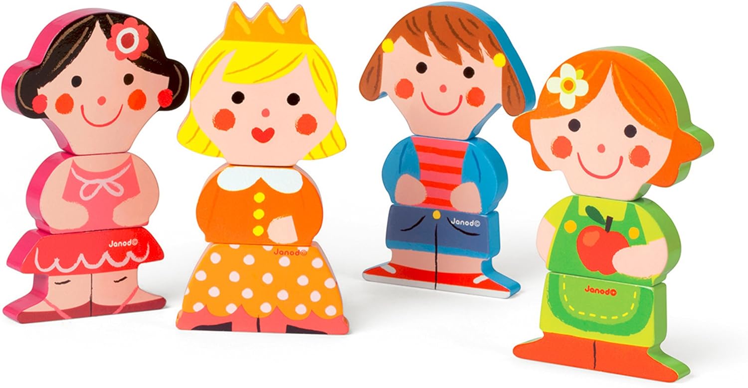 In case you or your child prefer people to machines. Janod Dolls Chi